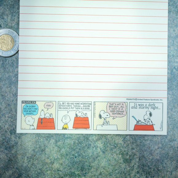 Snoopy Peanuts Characters of the 1960s Notepad Made in Japan Sold in Jap… - Picture 2 of 6